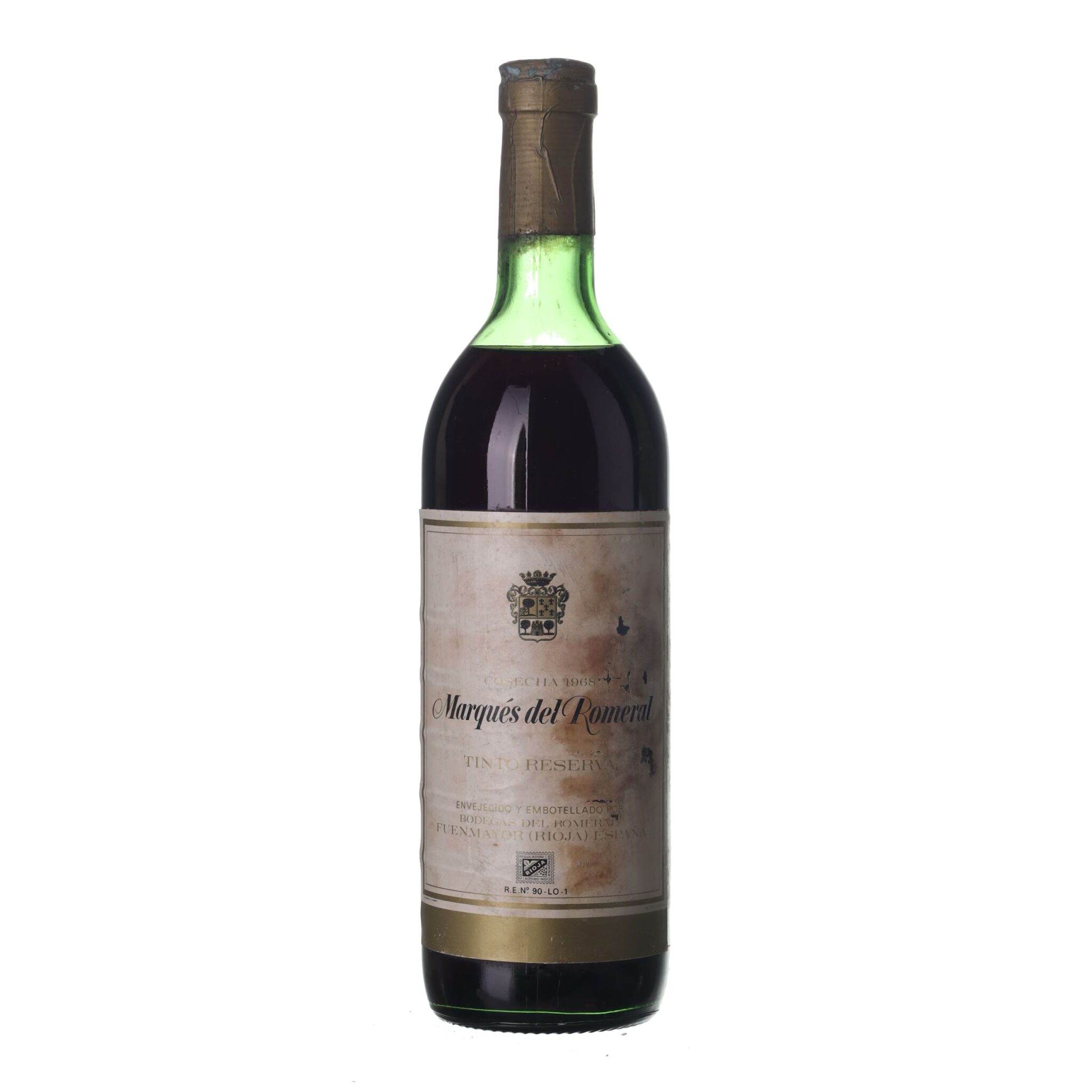 1968 Tinto Reserva Marqués Del Romeral VIATEMPIA CZ