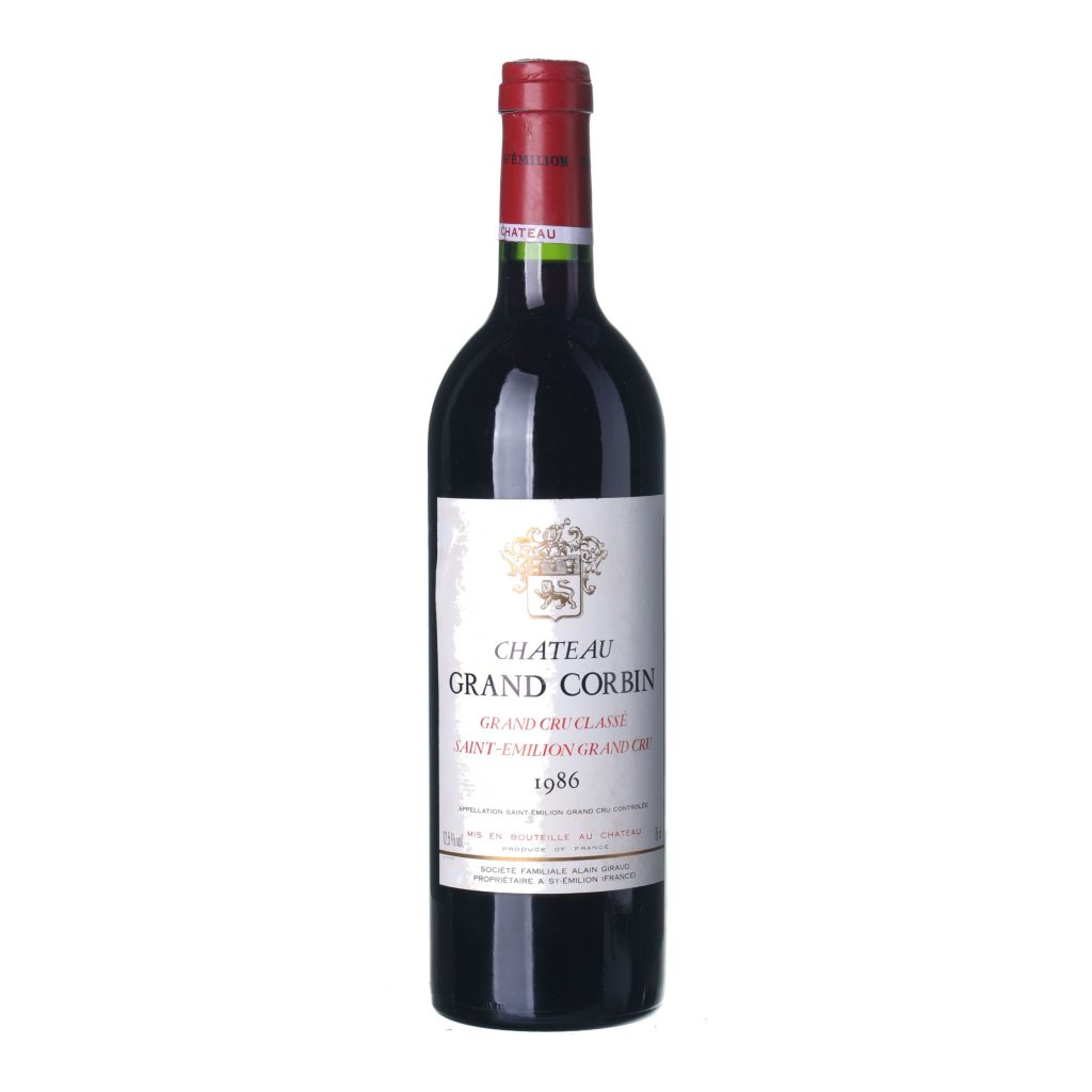 1986 Saint-Emilion Grand Cru Château Grand Corbin