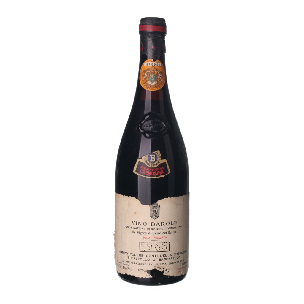 1965 Barolo Riserva Bersano