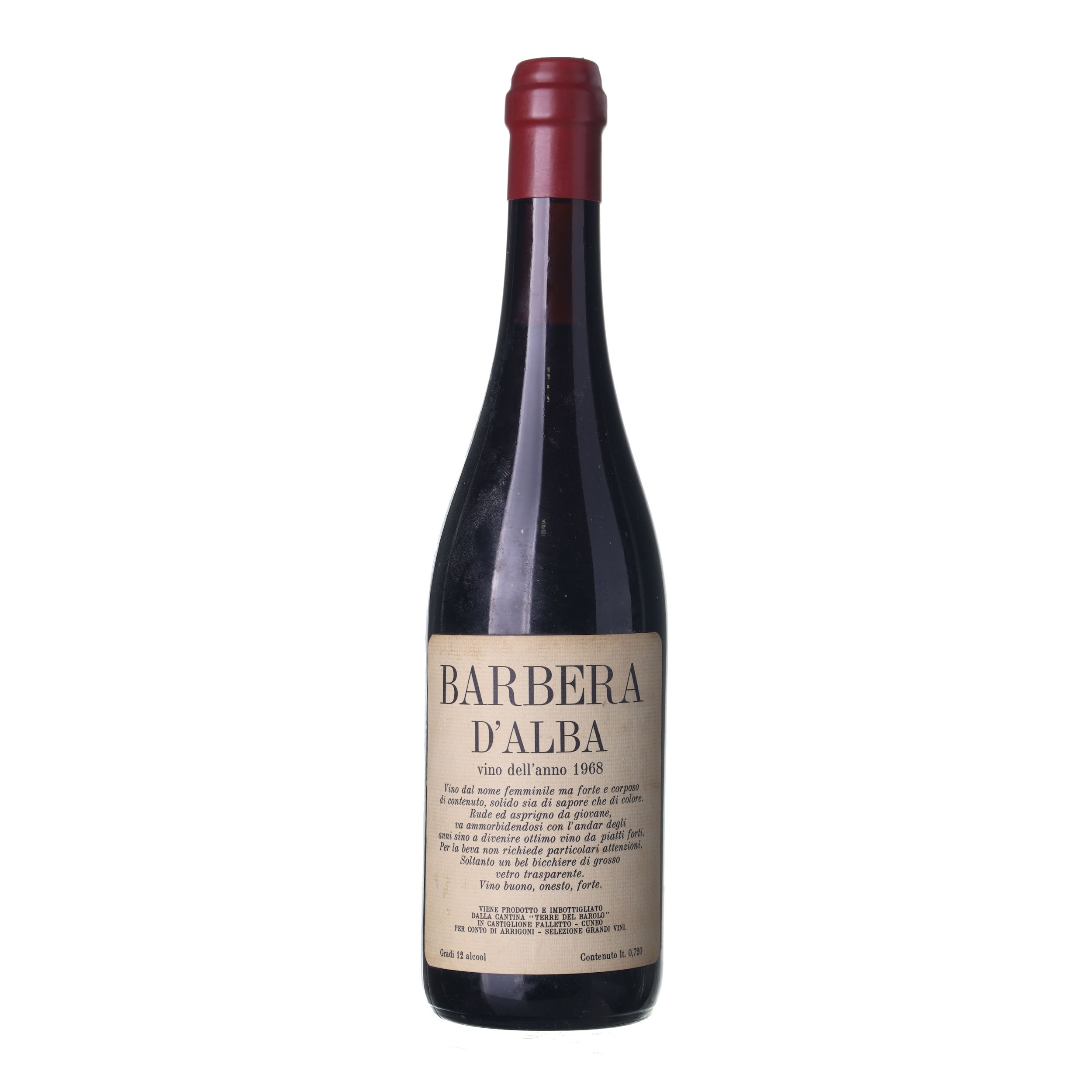 1968 Barbera d´Alba Terre del Barolo | VIATEMPIA.CZ