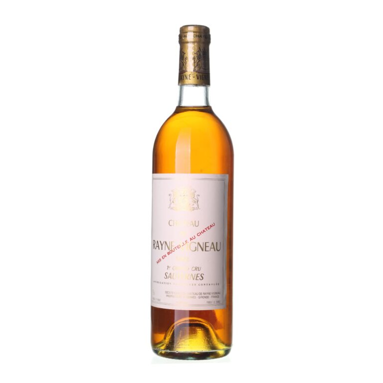 1982 Sauternes Grand Cru Château de Rayne Vigneau