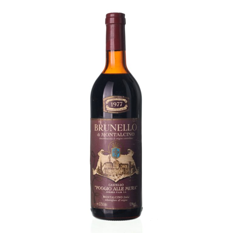 1977 Brunello di Montalcino Poggio Alle Mura