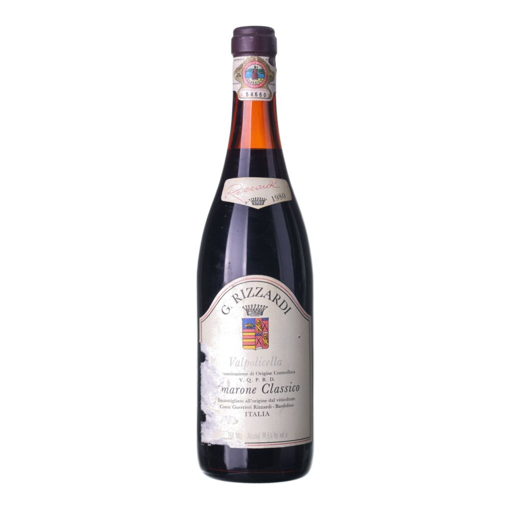 1980 Amarone della Valpolicella G. Rizzardi