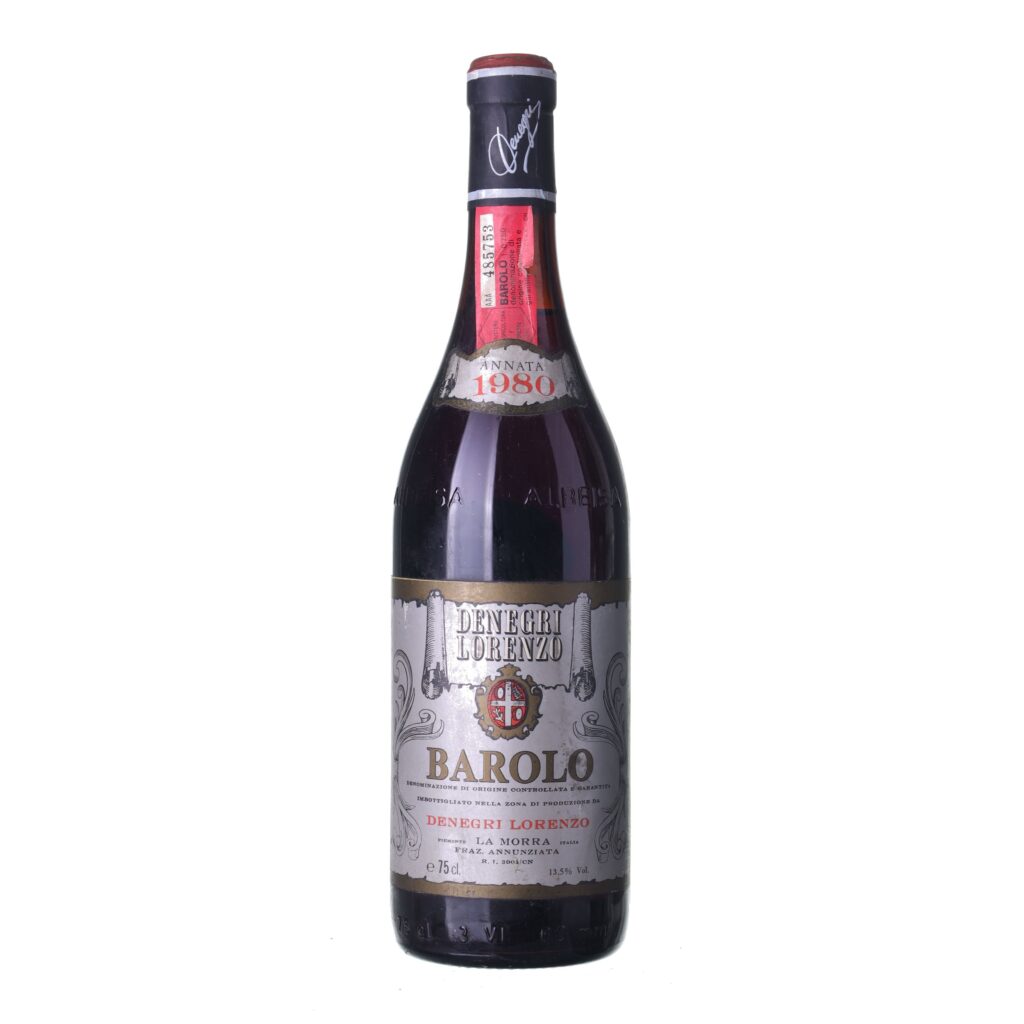 1980 Barolo Denegri Lorenzo