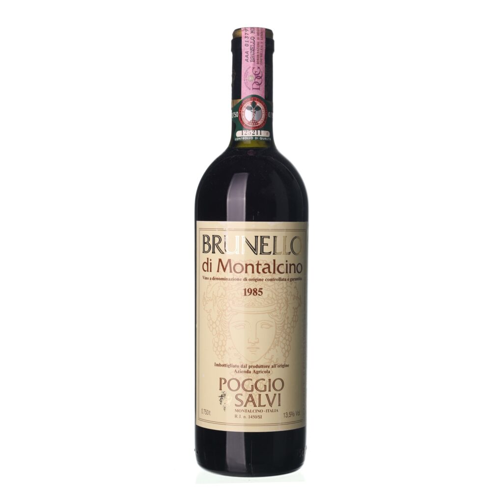 1985 Brunello di Montalcino Villa Poggio Salvi