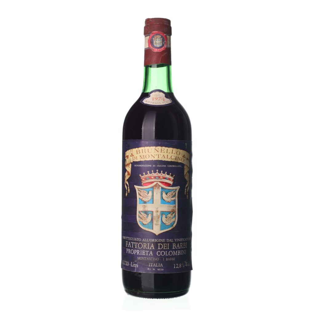 1974 Brunello di Montalcino Fattoria dei Barbi