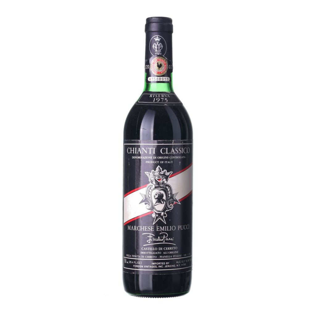 1975 Chianti Riserva Marchese Emilio Pucci