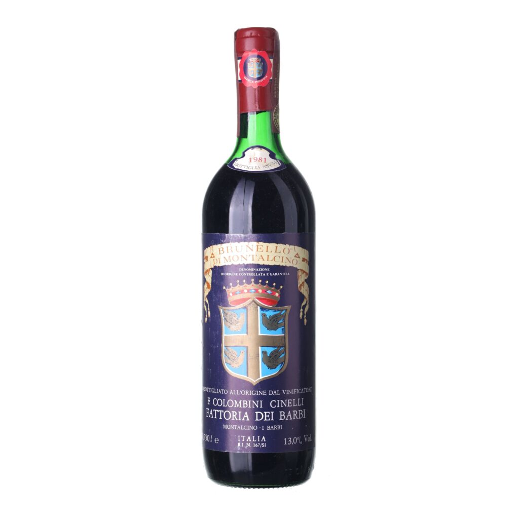 1981 Brunello di Montalcino Fattoria dei Barbi