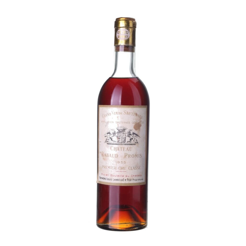 1955 Sauternes Grand Cru Château Rabaud Promis