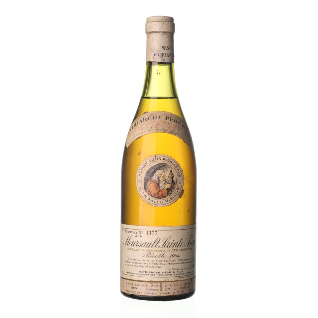 1964 Mersault Premier cru Patriarche