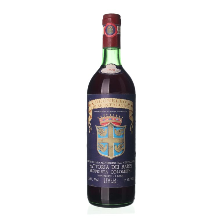 1978 Brunello di Montalcino Fattoria dei Barbi