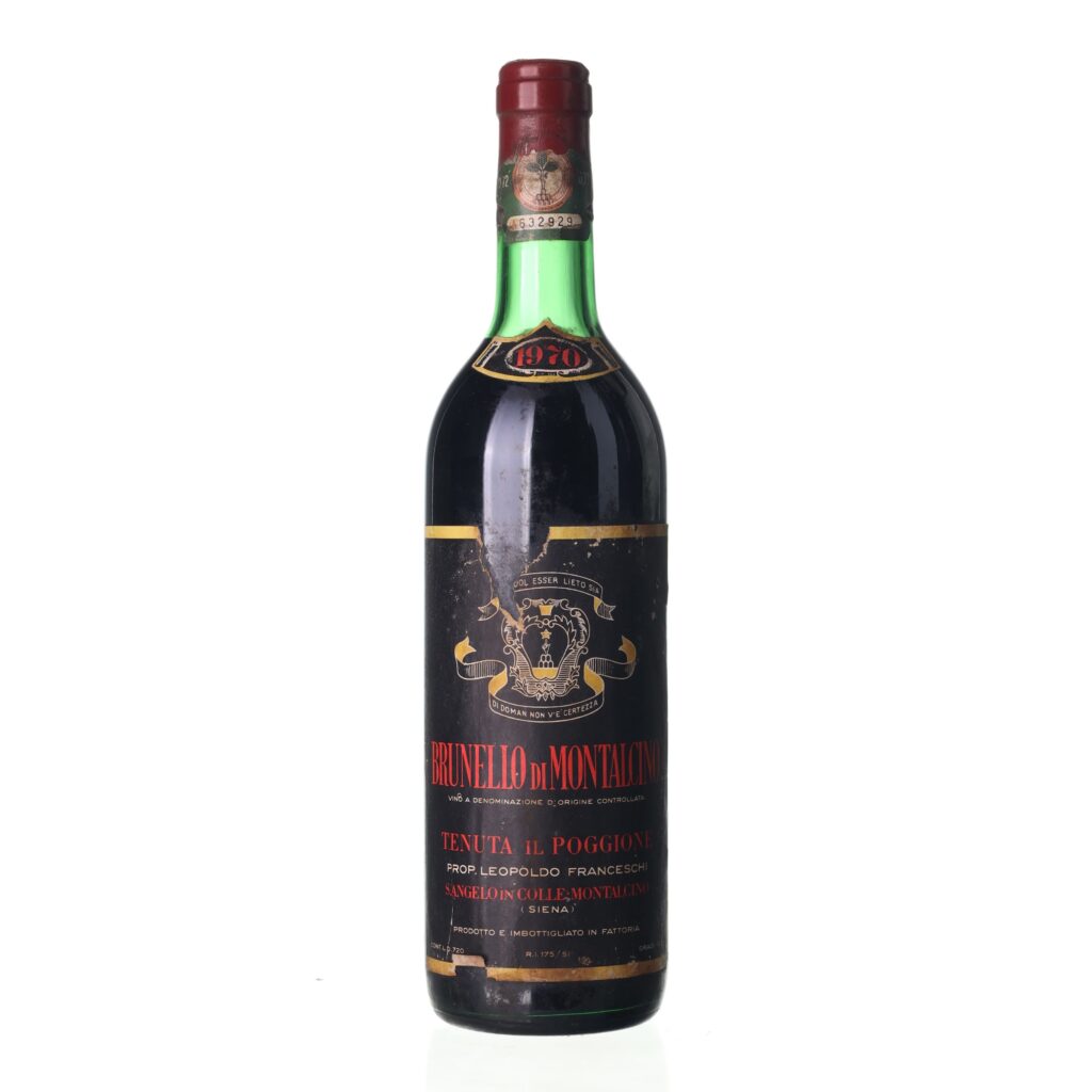 1970 Brunello di Montalcino Tenuta Il Poggione