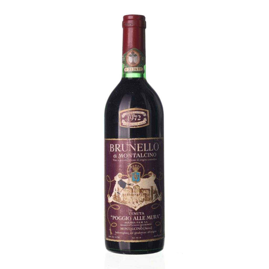 1972 Brunello di Montalcino Poggio Alle Mura