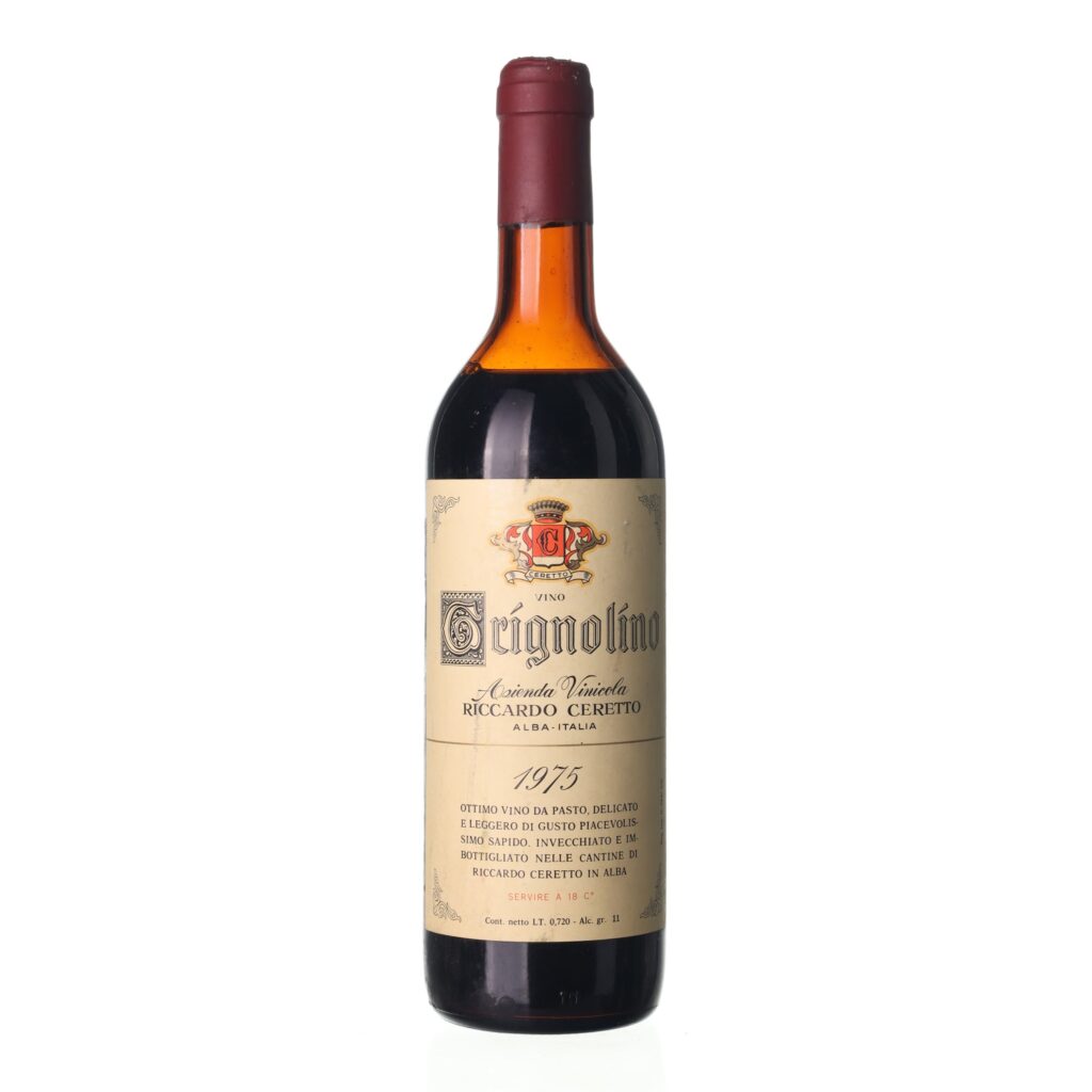 1975 Grignolino Riccardo Ceretto