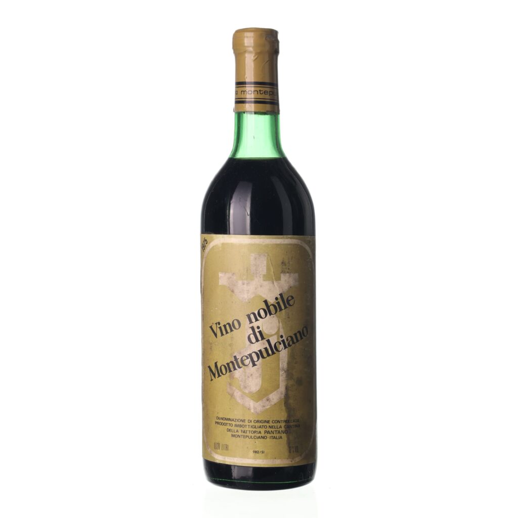 1975 Vino Nobile di Montepulciano Fattoria Pantano