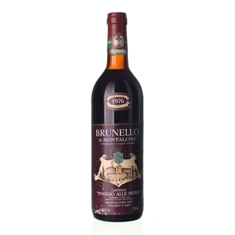 1976 Brunello di Montalcino Poggio Alle Mura