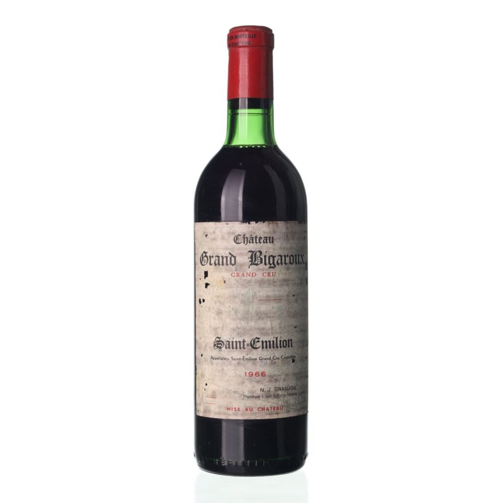 1966 Saint-Émilion Grand Cru Chateau Grand Bigaroux