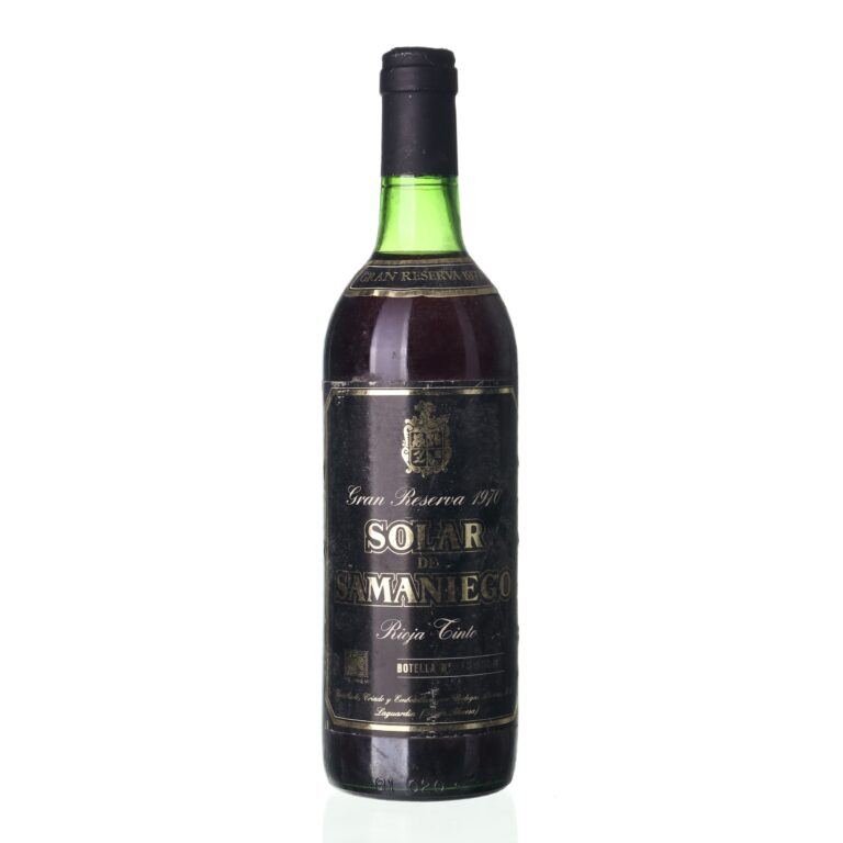 1970 Rioja Gran Reserva Solar de Samaniego