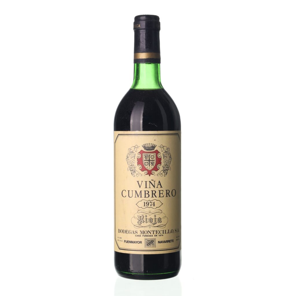 1974 Rioja Crianza Vina Cumbrero