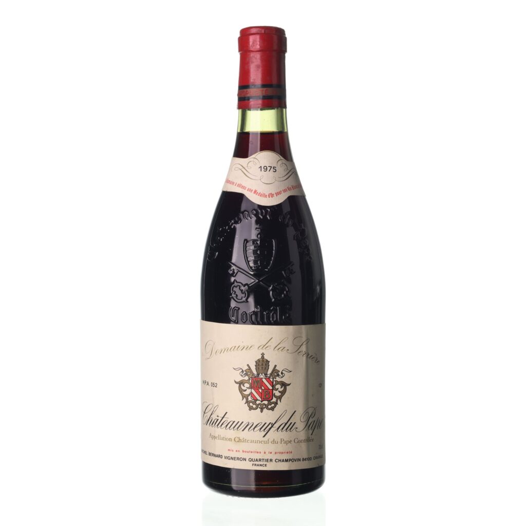 1975 Châteauneuf du Pape Domaine de la Serriere