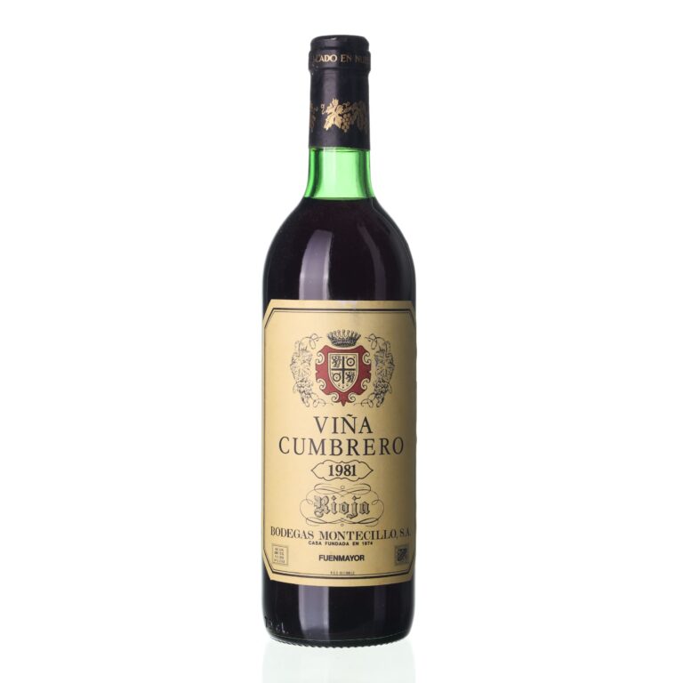 1981 Rioja Vina Cumbrero