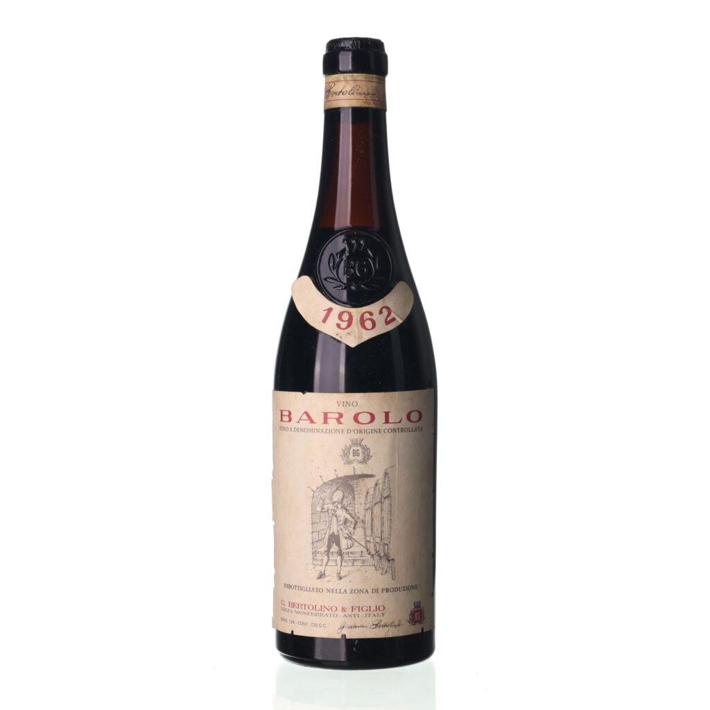 1962 Barolo G. Bertolino & Figlio