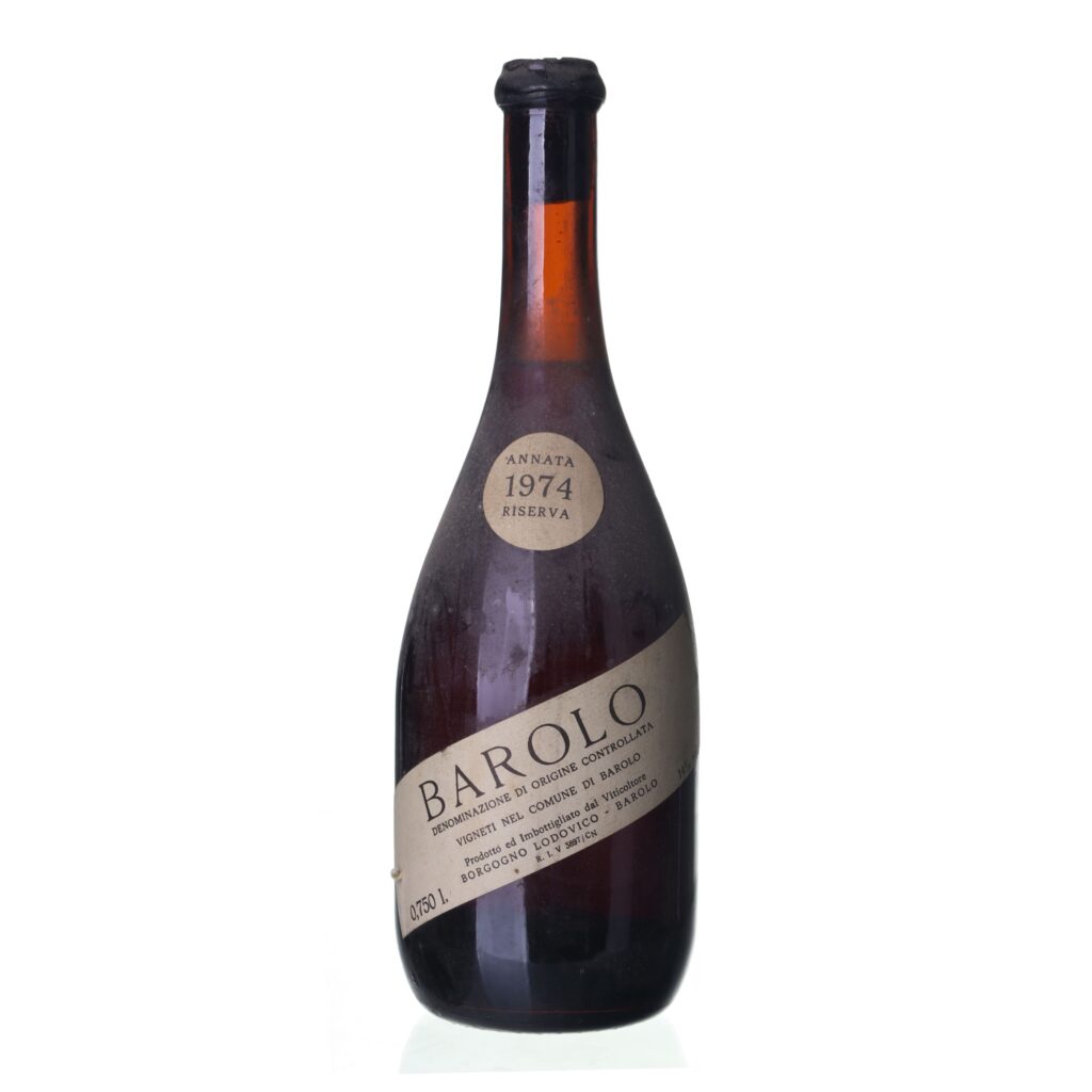 1974 Barolo Riserva Lodovico Borgogno