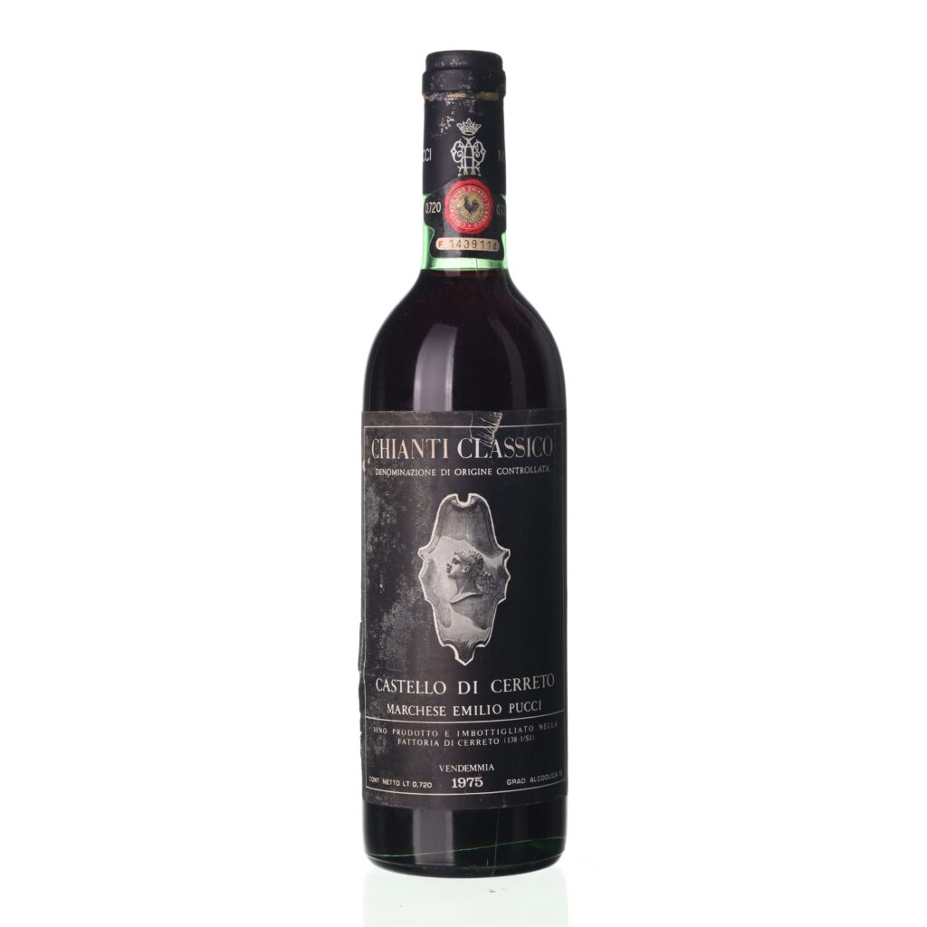 1975 Chianti Castello di Cerreto