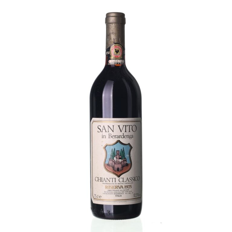 1975 Chianti Riserva San Vito