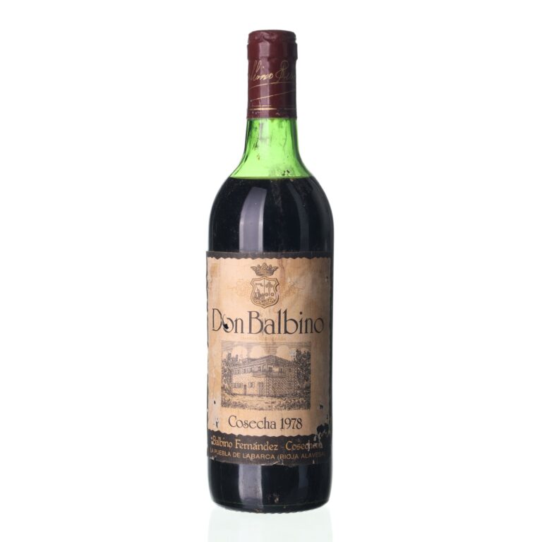 1978 Rioja Crianza Don Balbino