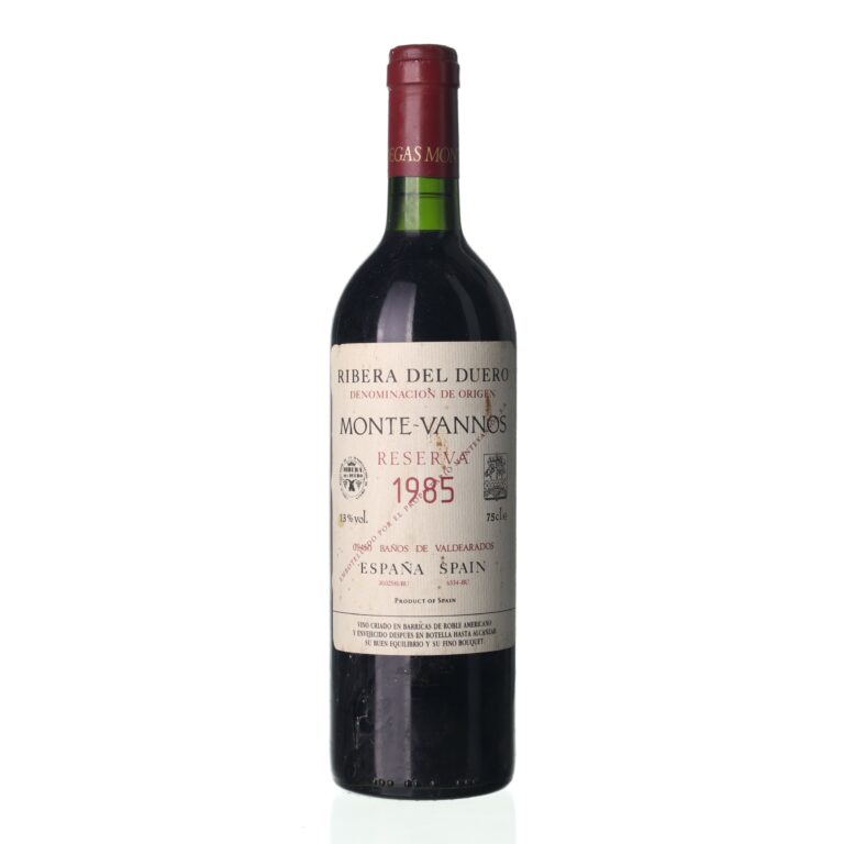 1985 Ribera del Duero Reserva Monte-Vannos