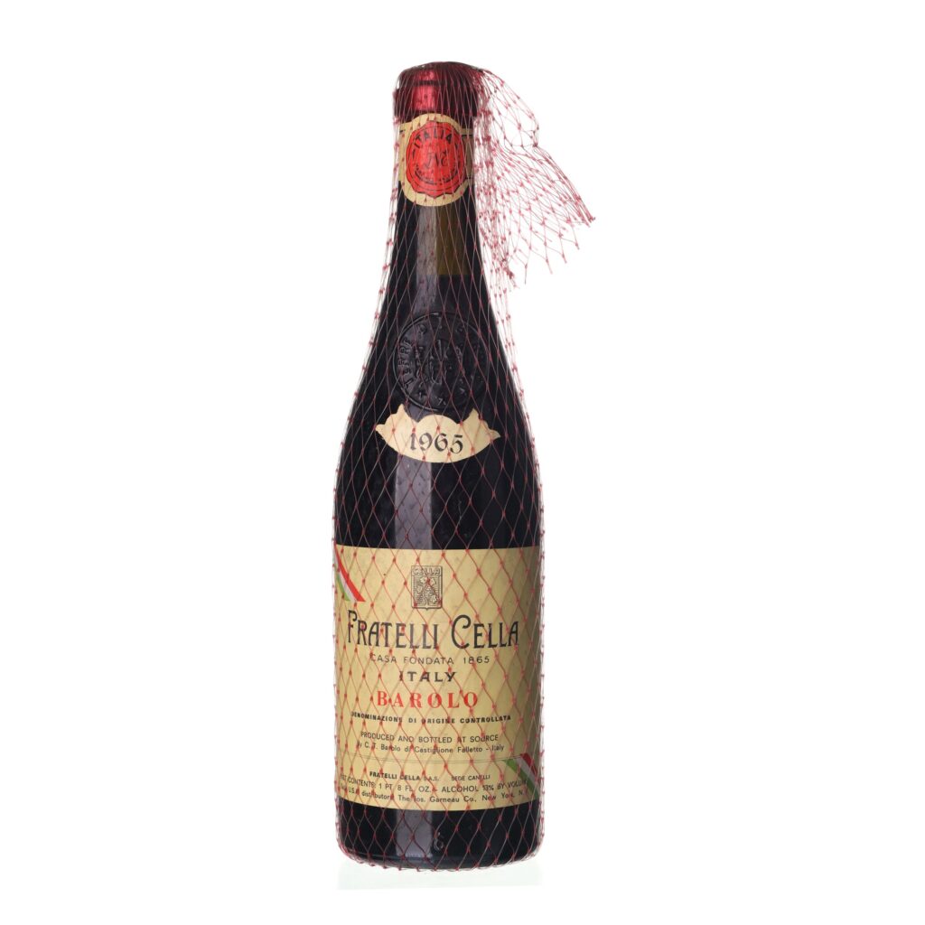 1965 Barolo Fratelli Cella