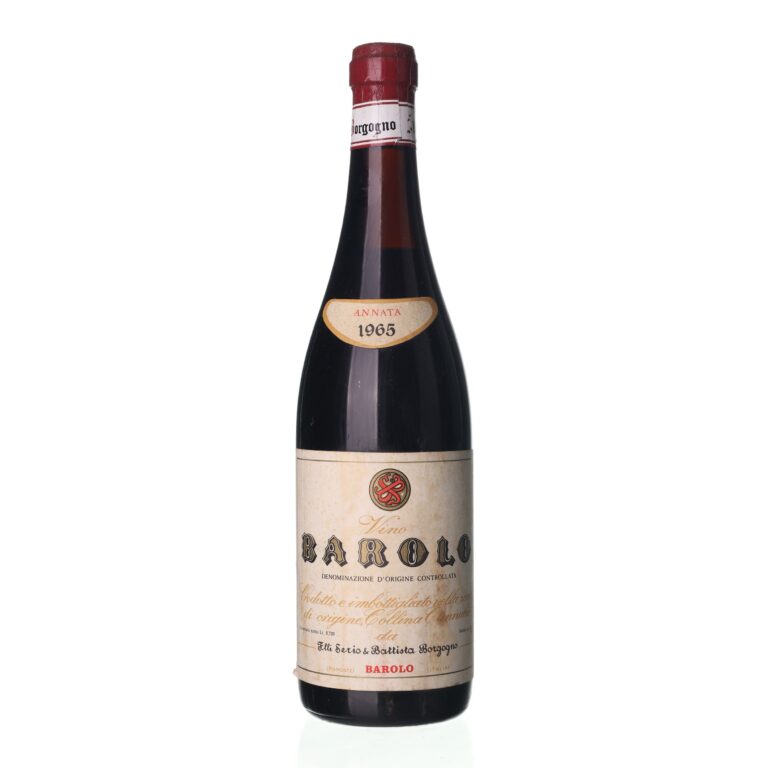 1965 Barolo Fratelli Serio & Battista Borgogno