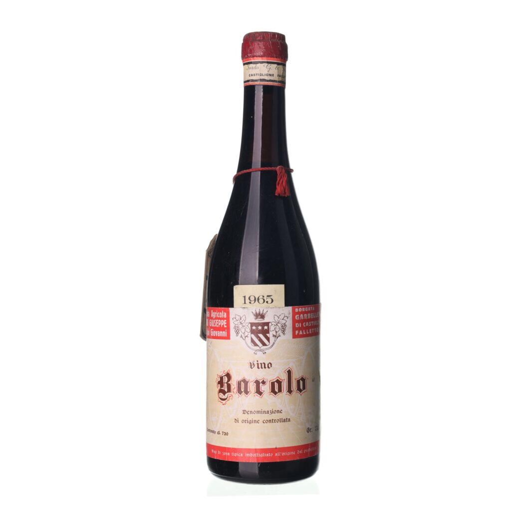 1965 Barolo Giuseppe Sordo