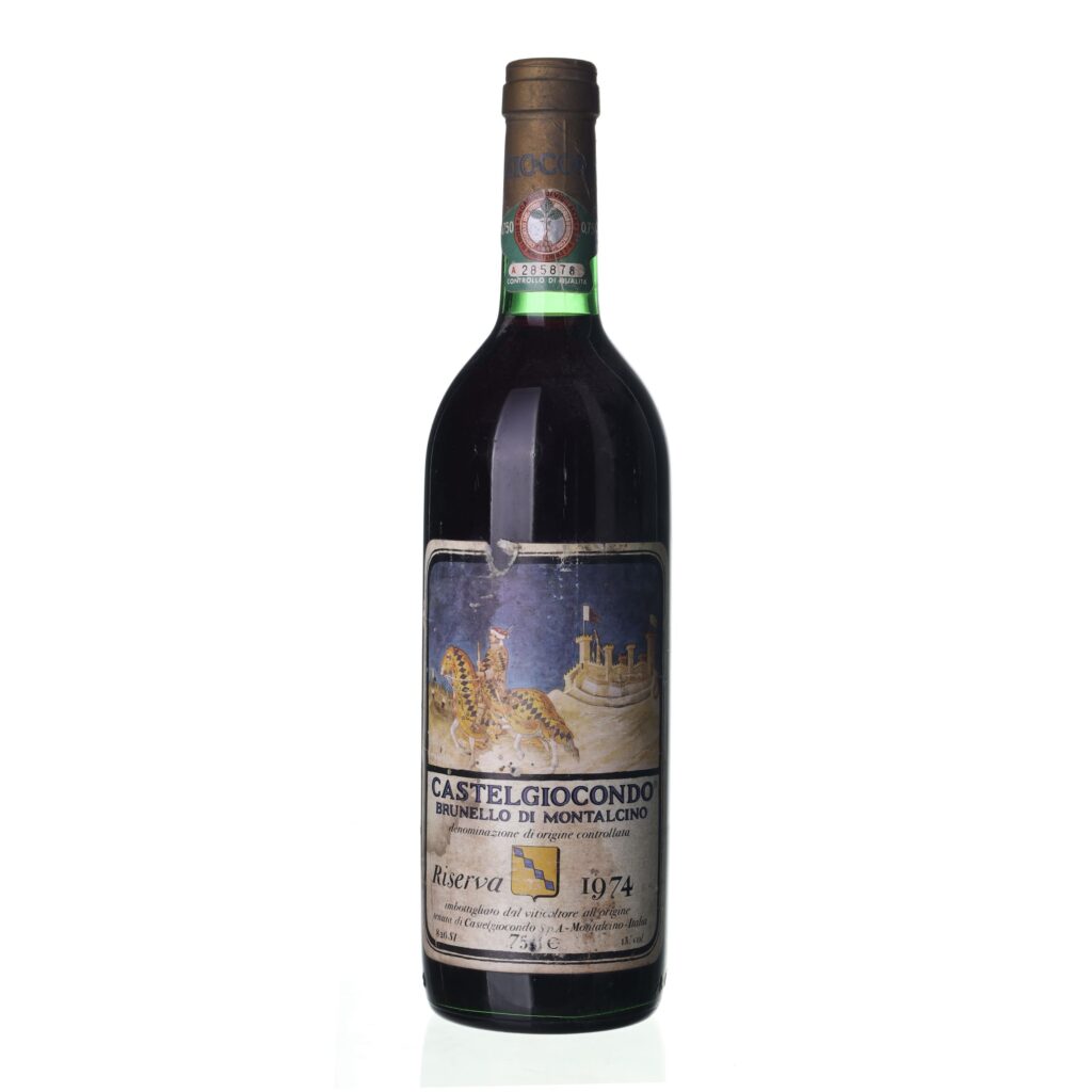 1974 Brunello di Montalcino Riserva Castelgiocondo