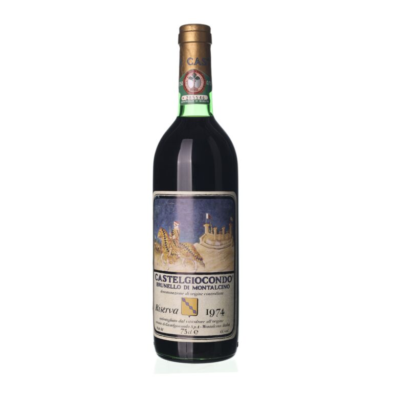 1974 Brunello di Montalcino Riserva Castelgiocondo