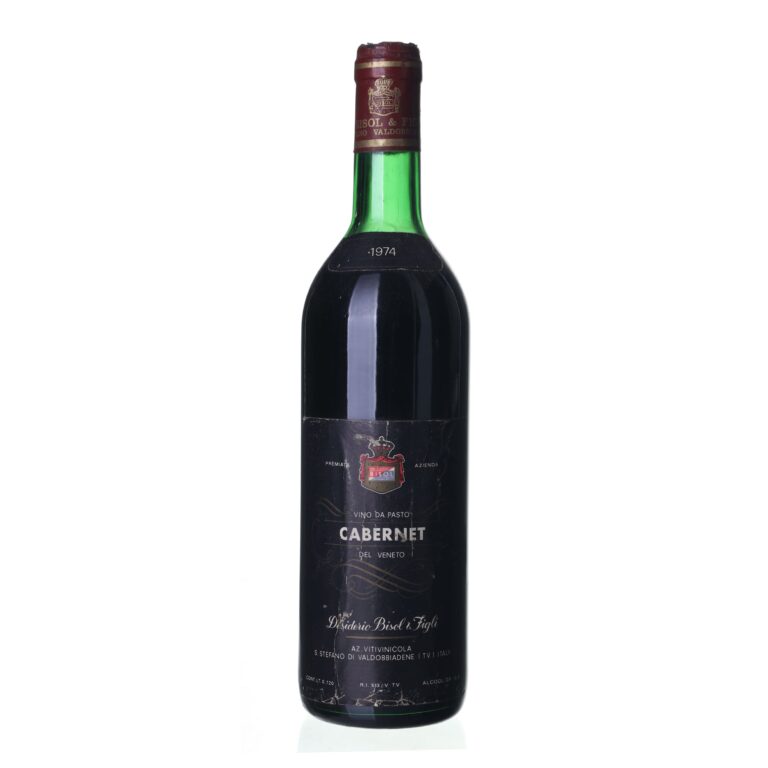 1974 Cabernet Desiderio Bisol & Figli