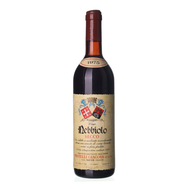 1975 Nebbiolo Fratelli Giacosa