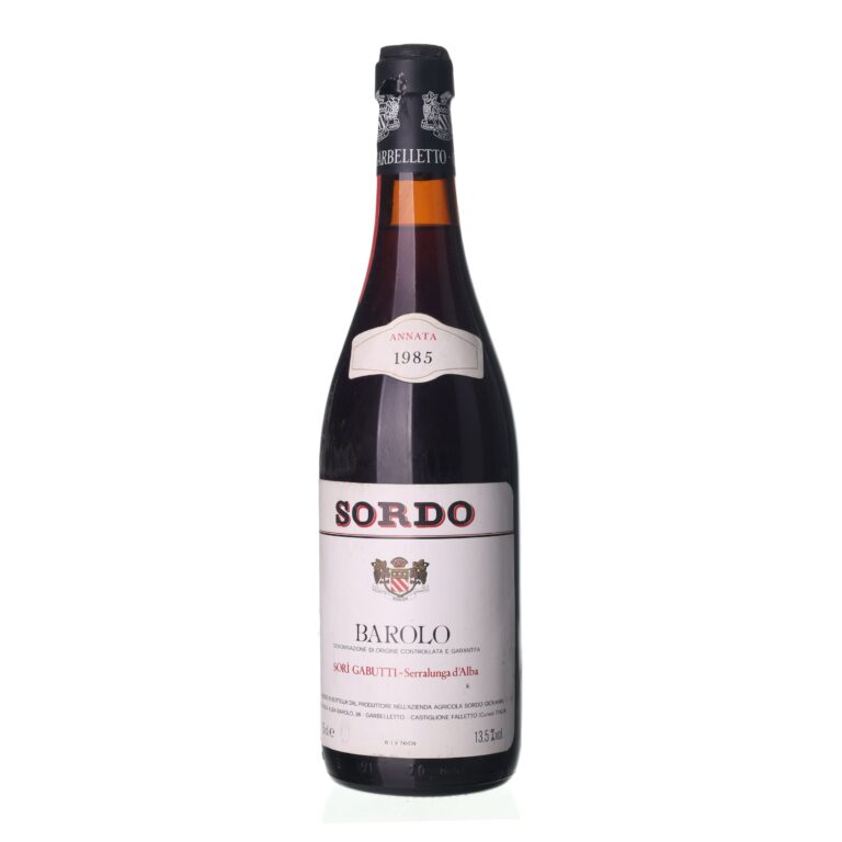 1985 Barolo Giovanni Sordo