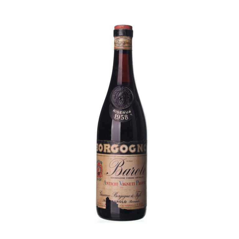 1958 Barolo Riserva Giacomo Borgogno & Figli