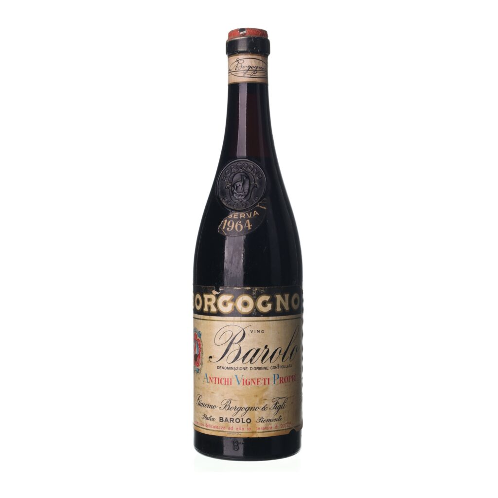 1964 Barolo Riserva Giacomo Borgogno & Figli