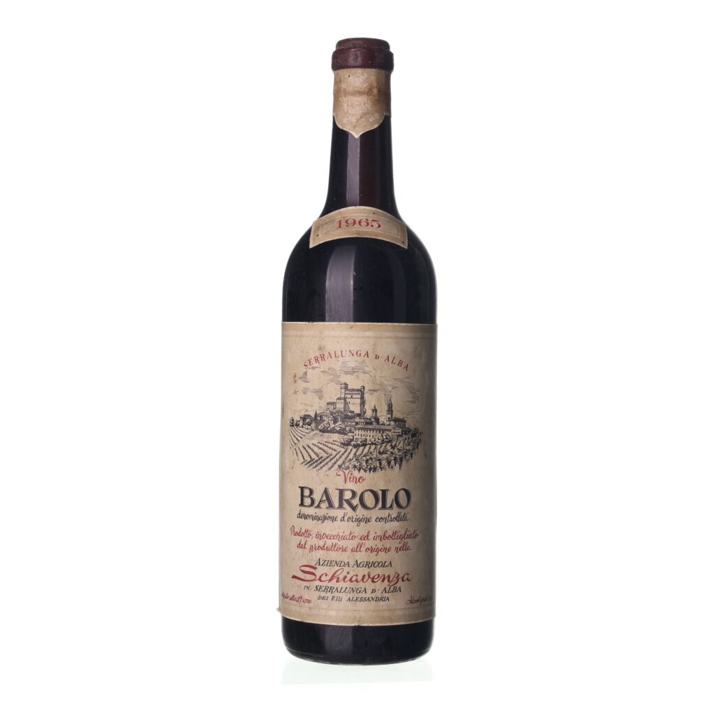 1965 Barolo Azienda Vinicola Schiavenza