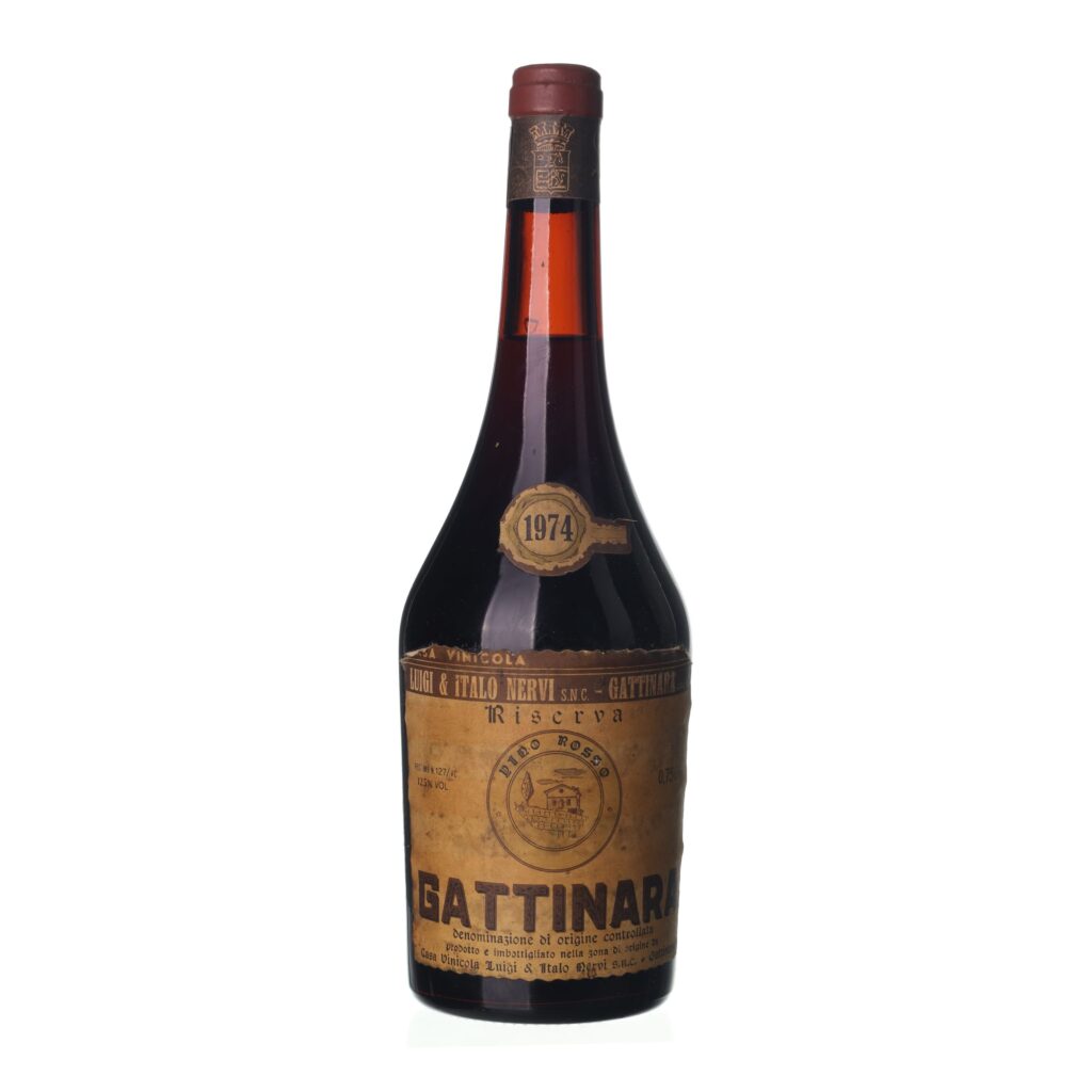 1974 Gattinara Riserva Luigi & Italo Nervi