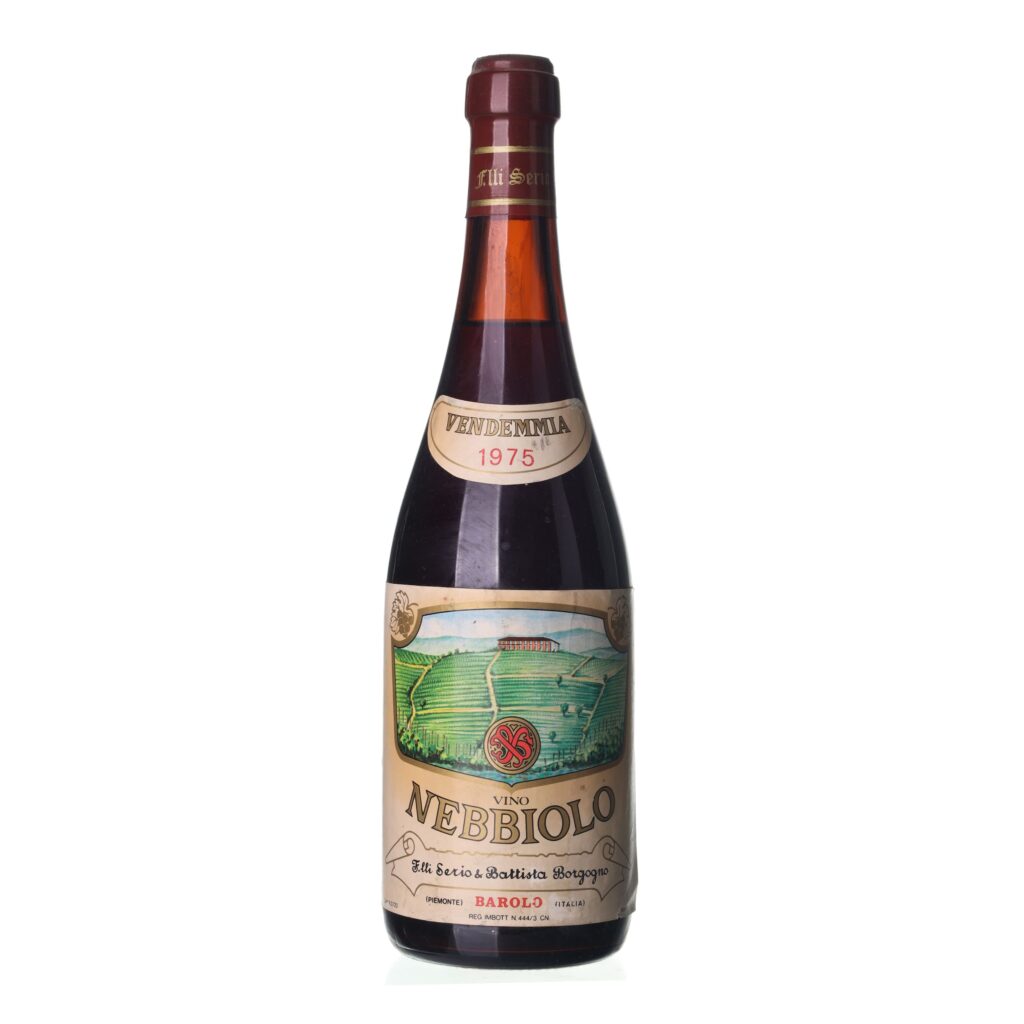 1975 Nebbiolo Fratelli Serio & Battista Borgogno