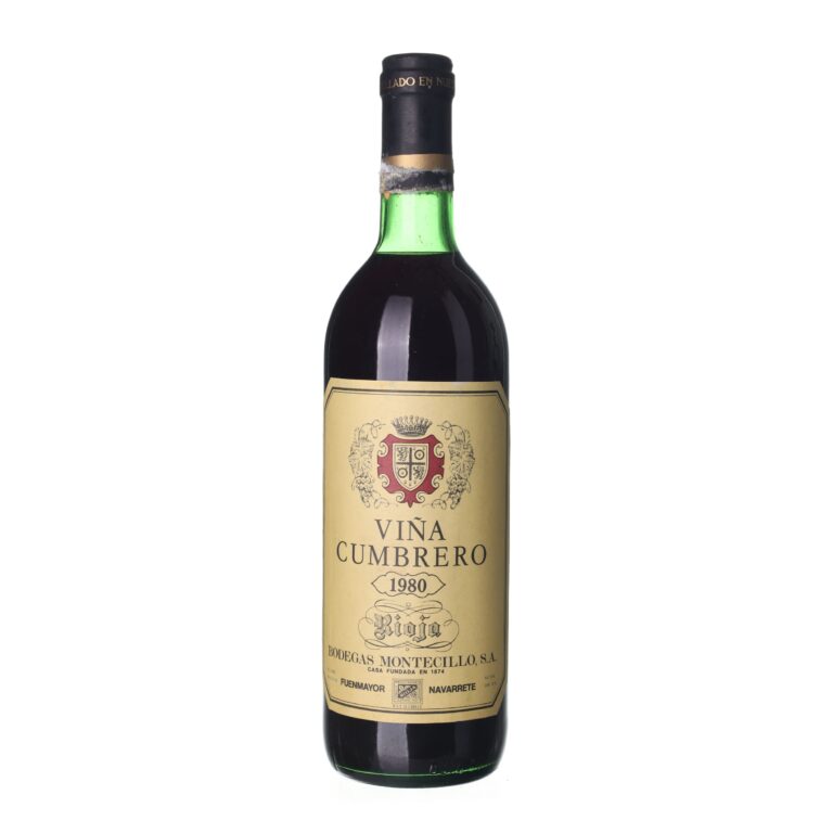 1980 Rioja Viña Cumbero