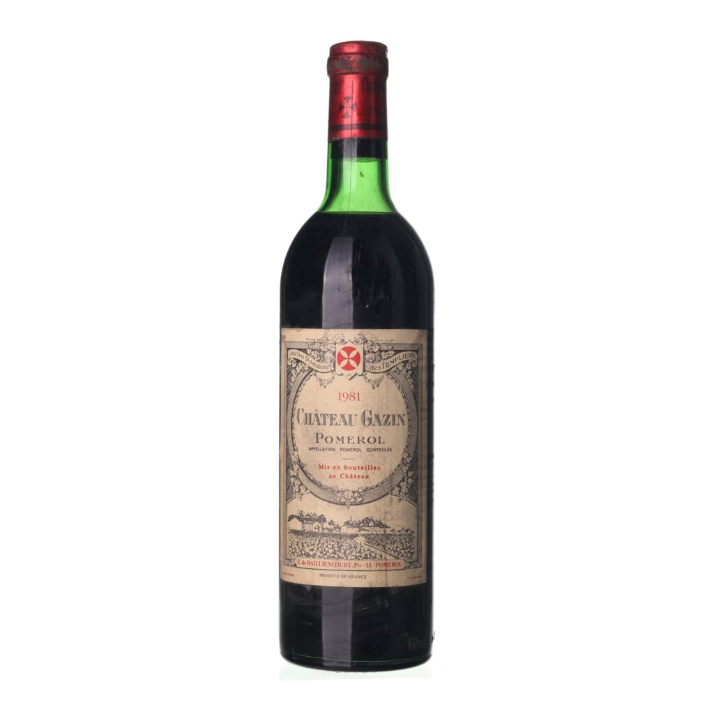 1981 Pomerol Chateau Gazin