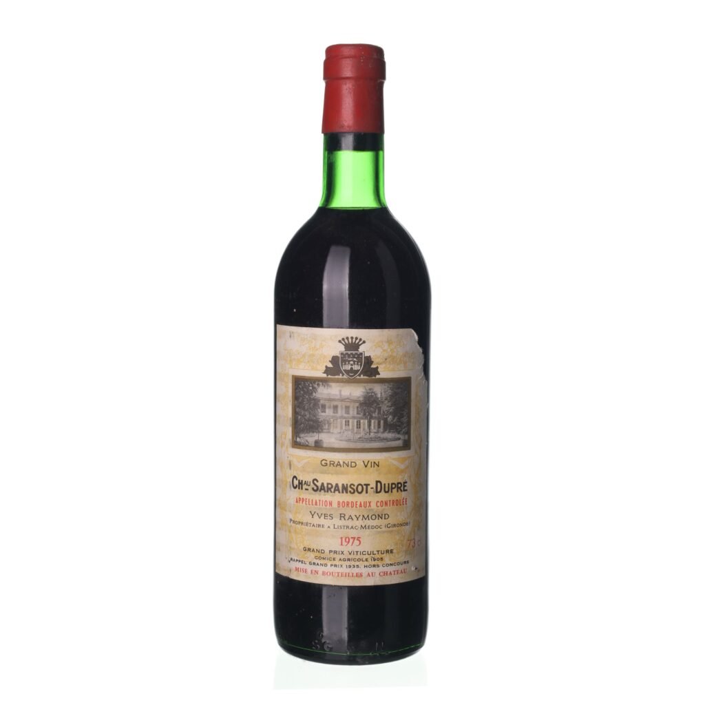 1975 Bordeaux Chateau Saransot - Dupre