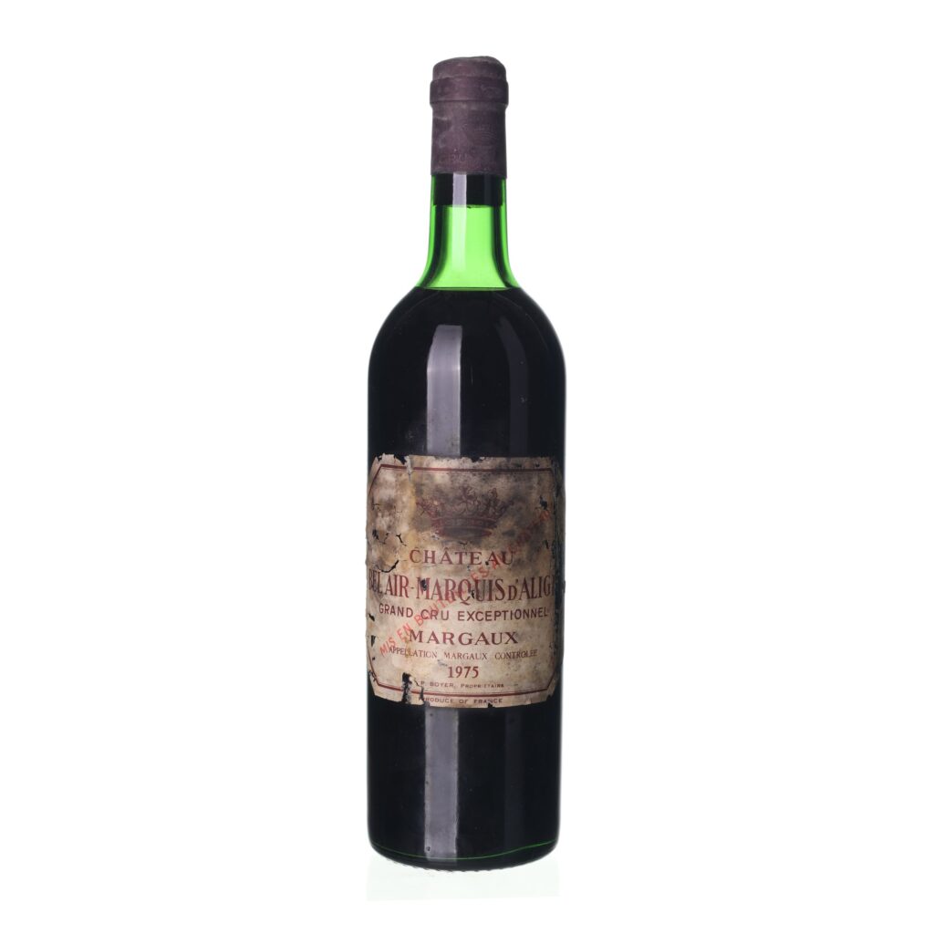 1975 Margaux Grand Cru Chateau Bel Air-Marquis d'Aligre