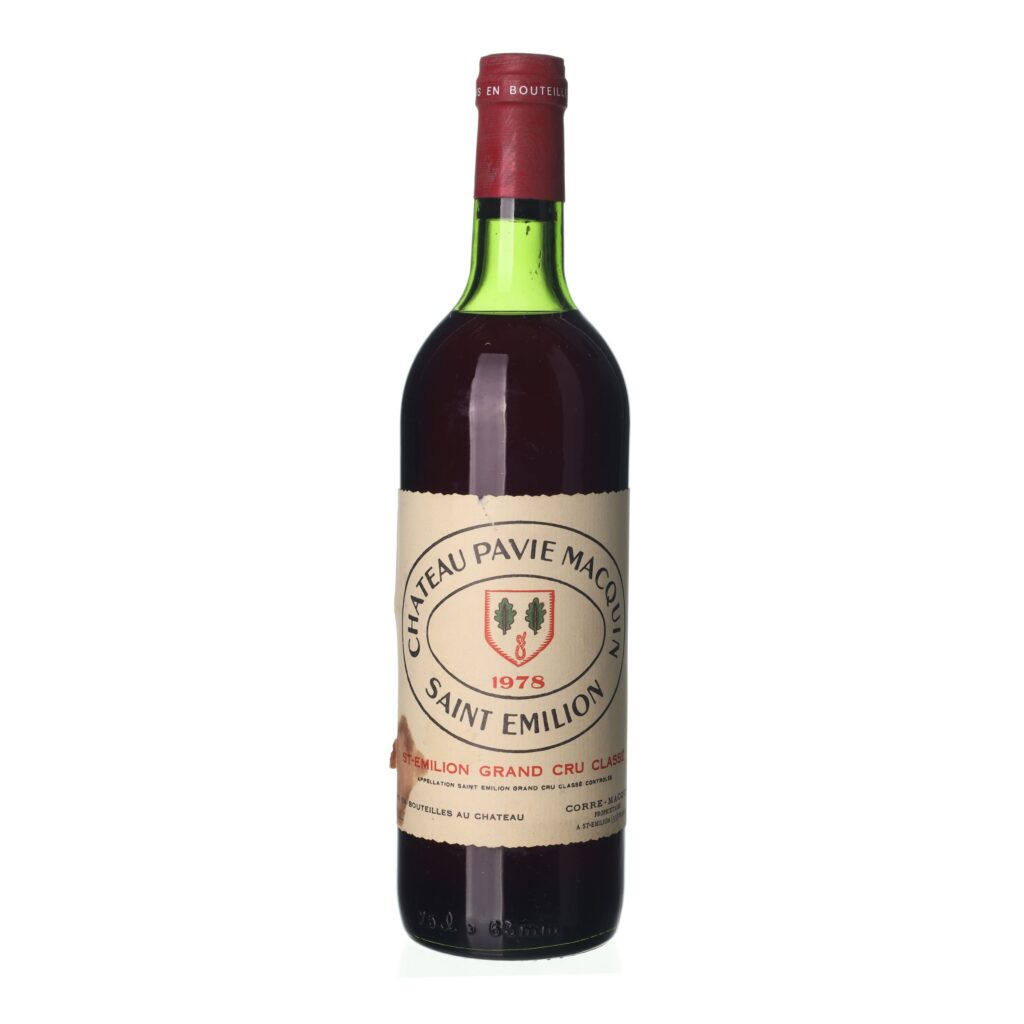 1978 Saint-Émilion Grand Cru Chateau Pavie Macquin