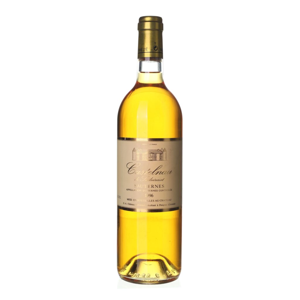 1996 Sauternes Chateau Suduiraut